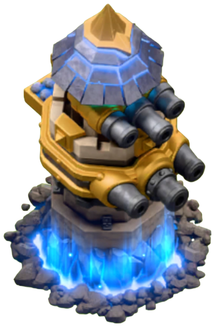 zap required for lvl 2 revenge tower coc