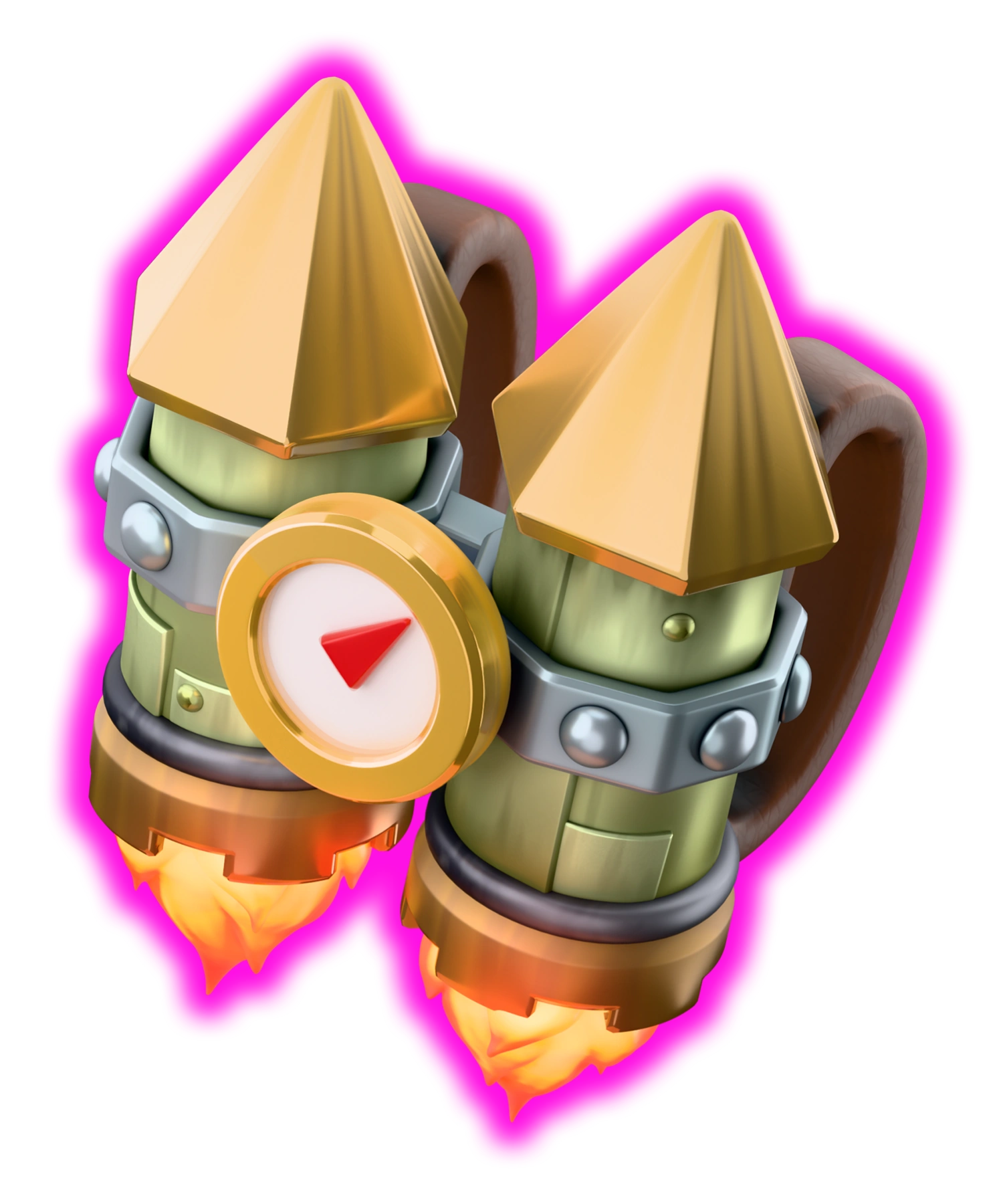 Clash of Clans Rocket Backpack hero equipment icon