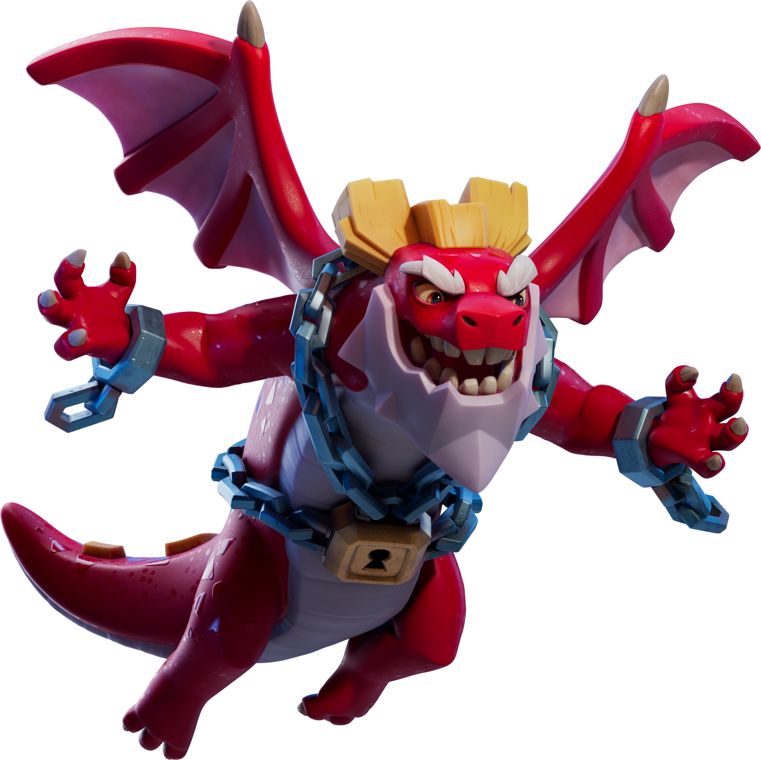 Clash of Clans Dragon Duke flying hero portrait