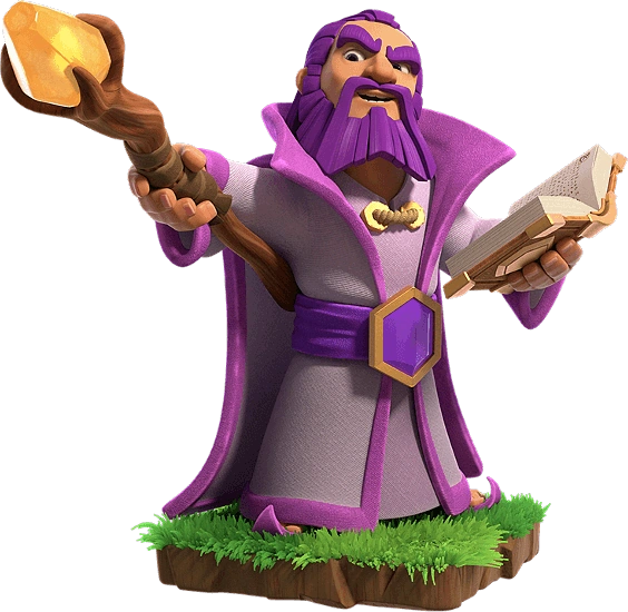 Clash of Clans Grand Warden hero portrait