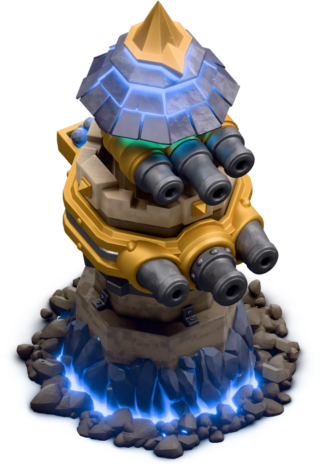 zap required for lvl 2 revenge tower coc